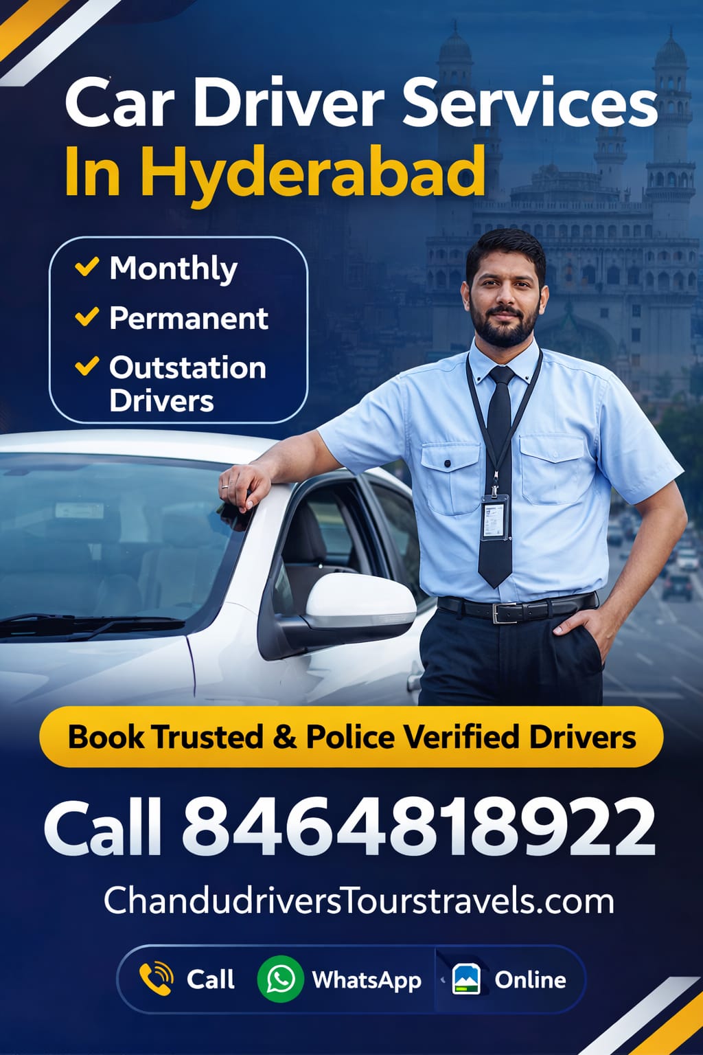 Car Driver Services in Secunderabad