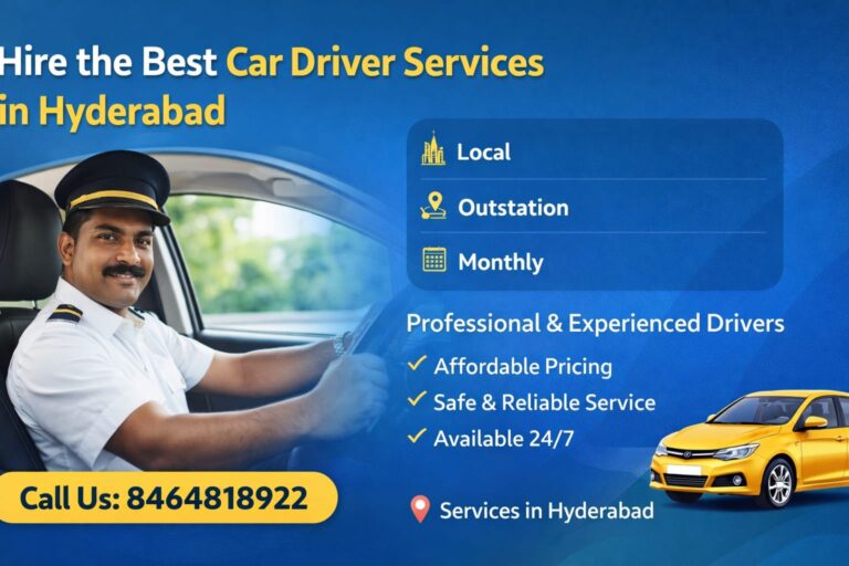 Reliable car driver services in Jubilee Hills and Banjara Hills - Chandu Drivers Services